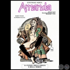 AMANDA N° 10 - ANNO II - LA CLINICA DELLA FOLLIA E DELLA MORTE - Guion: ROBIN WOOD - Noviembre/Diciembre 2014